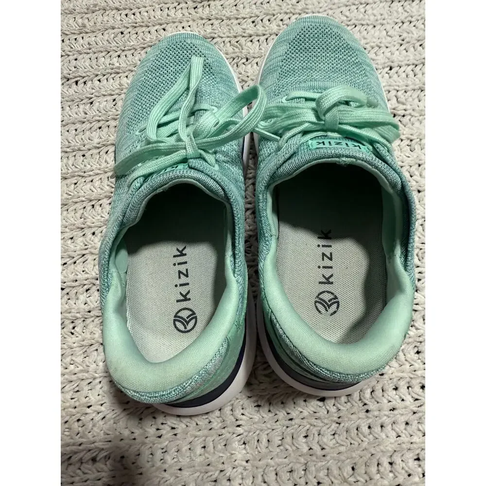Kizik Lima Sneakers Womens 8.5 Mens 7 J1FCDLIMMT04-1D Teal Hands Free Easy On